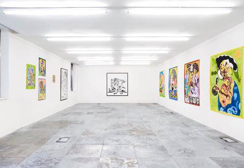 Modern blank space, light and bright gallery in Mayfair